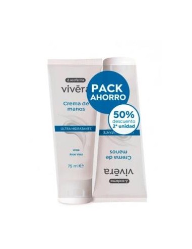 VIVERA PACK DUPLO CREMA MANOS ultrahidra 2u 75ml