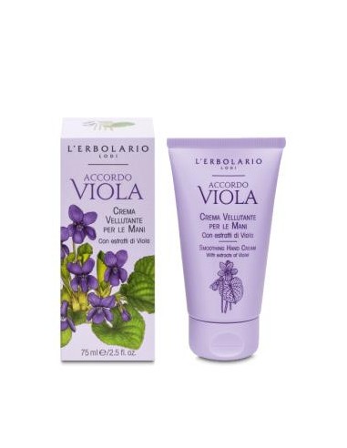 ACCORDO VIOLETA crema manos 75ml. LERBOLARIO