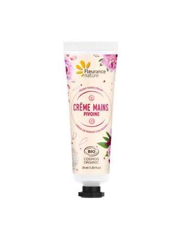 CREMA DE MANOS peonia 30ml. FLEURANCE NATURE