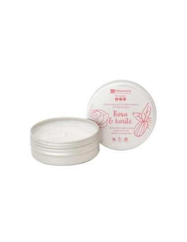 CREMA DE MANOS rosa y karite 60ml. LA SAPONARIA