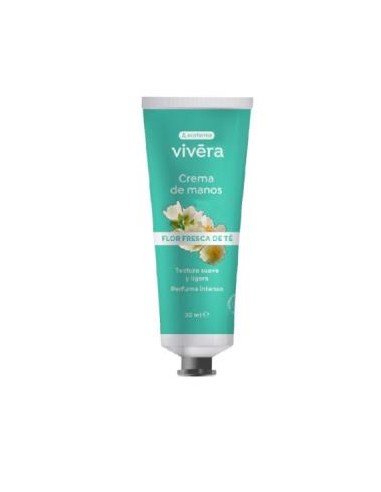 VIVERA CREMA DE MANOS flor fresca de te 30ml