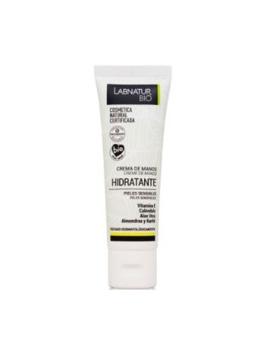 CREMA DE MANOS HIDRATANTE pieles sensibles 50m BIO LABNATUR BIO