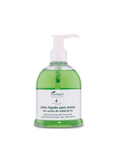 JABON LIQUIDO DE MANOS arbol del te 300ml. PLANTAPOL