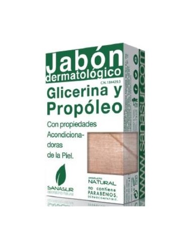 JABON GLICERINA propoleo 100gr. SANASUR