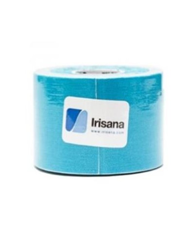 KINESIOLOGY TAPE con turmalina 5cmx5m azul IR05.AZ IRISANA