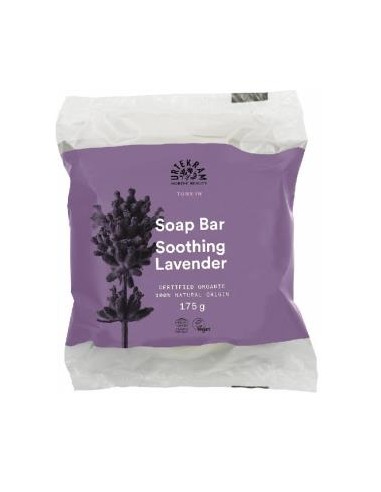 SOOTHING LAVENDER pastilla jabon 175gr. ECO VEGAN URTEKRAM