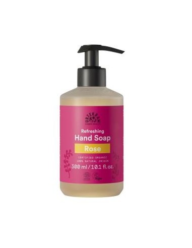 JABON DE MANOS ROSA MOSQUETA 300ml. ECO VEGAN URTEKRAM