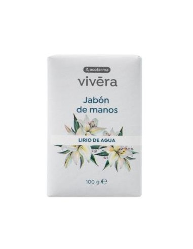 VIVERA JABON PASTILLA DE MANOS LIRIO AGUA 100gr