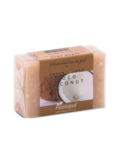 JABON NATURAL coco 100gr. PLANTAPOL