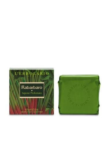 RUIBARBO jabon perfumado pastilla 100gr. LERBOLARIO