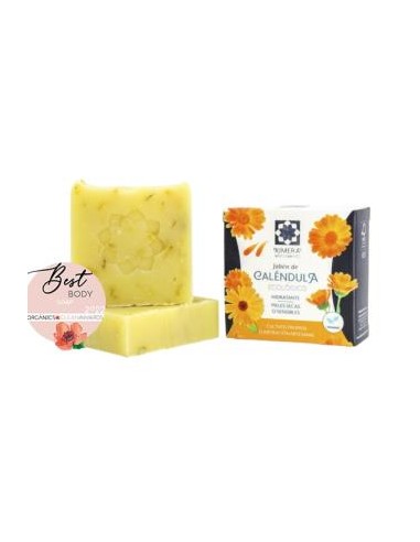 JABON DE CALENDULA pastilla 100gr. BIO KIMERA TALLER MADRESELVA