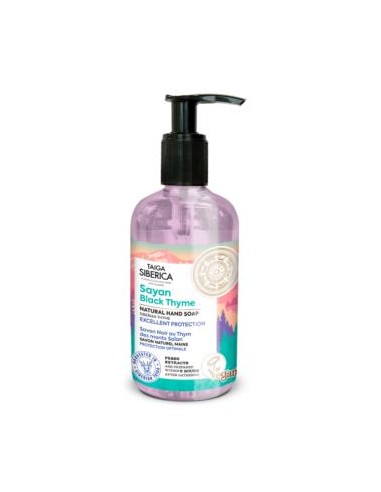 TAIGA jabon de manos proteccion excelente 300ml. NATURA SIBERICA