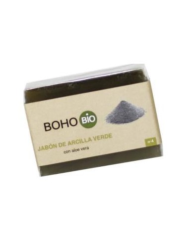 ARCILLA VERDE jabon pastilla 100gr. BIO BOHO