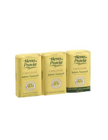 JABON HENO PRAVIA 3X2 pastillas X 115gr HENO DE PRAVIA