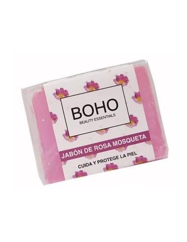 ROSA MOSQUETA jabon pastilla 100gr. BOHO