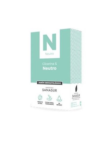 JABON GLICERINA neutro 100gr. SANASUR