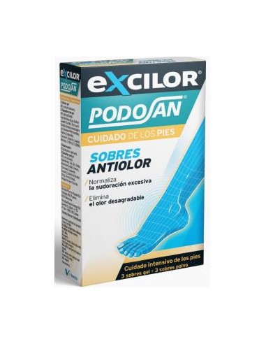 EXCILOR PODOSAN antiolor 6sbrs.