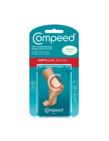 COMPEED AMPOLLAS mediano 5ud.