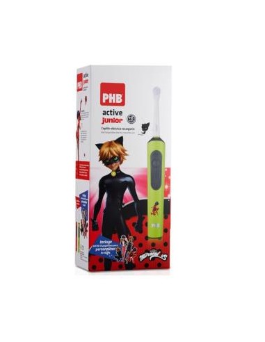 PHB CEPILLO ELEC JUNIOR LADYBUG +6 ANOS VERDE