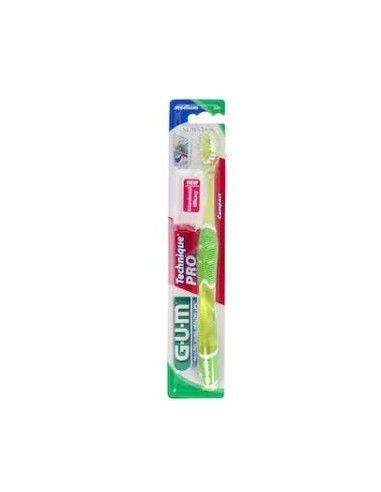 CEPILLO DENTAL TECH PRO COMPACT medio 528 GUM