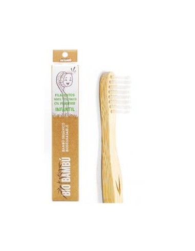 CEPILLO DENTAL BAMBU ZERO infantil suave 1ud. BIOBAMBU