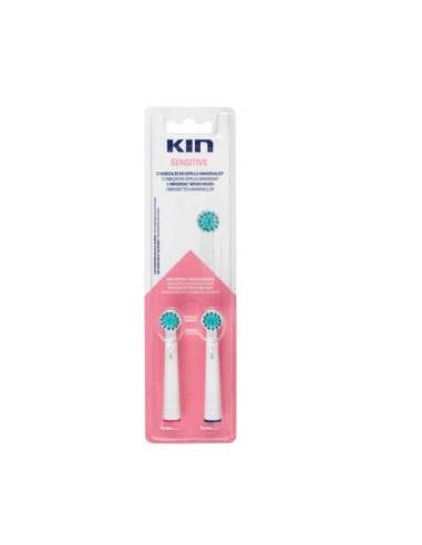 RECAMBIO CEPILLO ELEC KIN SENSITIVE 2ud