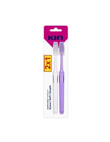 CEPILLO DENTAL KIN AD SUAVE PROMO 2x1