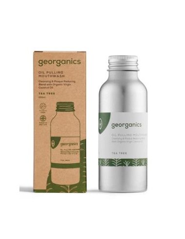 ENJUAGE BUCAL con aceite arbol del te 100ml. GEORGANICS