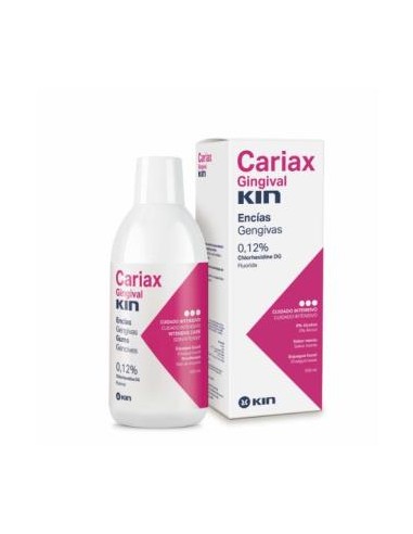 CARIAX GINGIVAL COLUTORIO CLORHEXIDINA 0,12 500ml KIN