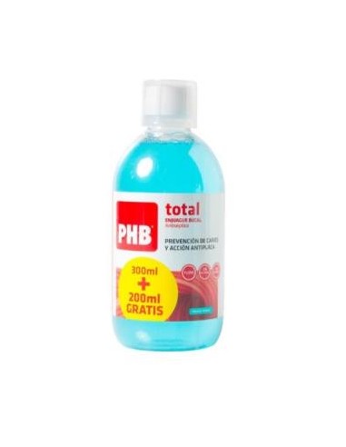 PHB ENJUAGUE BUCAL TOTAL 300+200ml