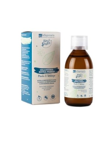 ENJUAGE BUCAL menta extra fresco-solidago 250ml. LA SAPONARIA