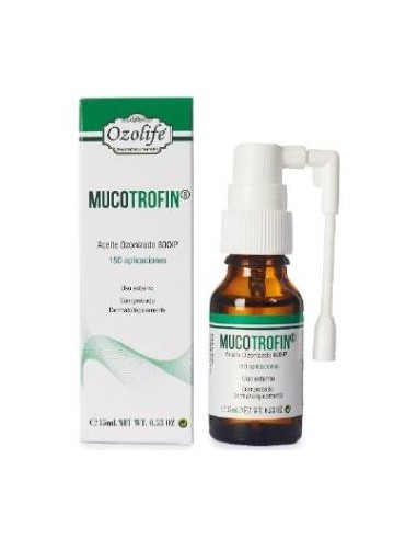 MUCOTROFIN nebulizador 15ml. OZOLIFE BIOCOSMETICA Y NUTRICION