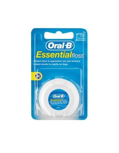 ESSENCIAL FLOSS seda dental menta 50mtrs. ORAL-B