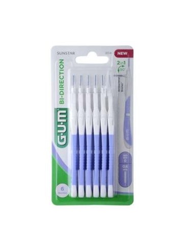 CEPILLO INTERDENTAL BI-DIRECTION XS 0,6mm 6um GUM