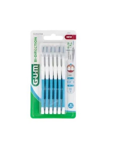 CEPILLO DENTAL BI-DIRECTION medium 0.9 mm 2314 GUM