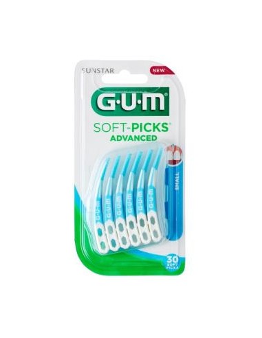 CEPILLO INTERDENTAL SOFT PICKS small 30un azul GUM