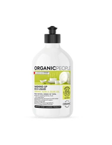 LAVAVAJILLAS aloe-olive liquido 500ml. ECO ORGANIC PEOPLE