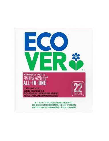 LAVAVAJILLAS MAQUINA ALL IN ONE 22tabletas. ECO ECOVER