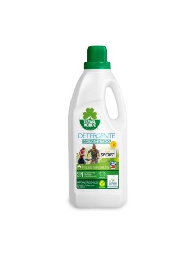 DETERGENTE LIQUIDO ropa deporte 1,5l. ECO TREBOL VERDE