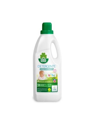 DETERGENTE LIQUIDO ropa bebe 1,5l. ECO TREBOL VERDE