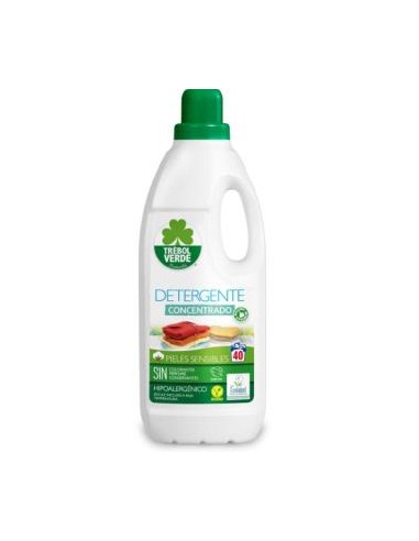 DETERGENTE LIQUIDO piel sensible 2l. ECO TREBOL VERDE