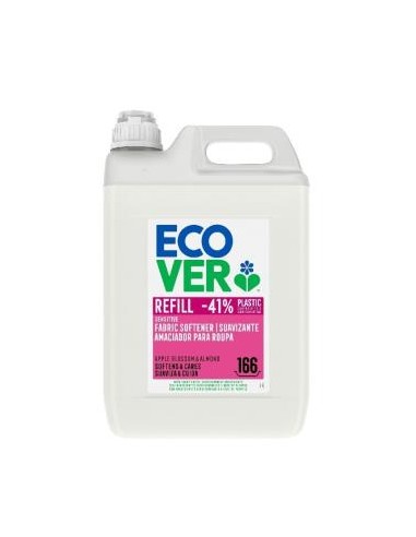 SUAVIZANTE ROPA flor manzana almendra 5l ECO VEGAN ECOVER