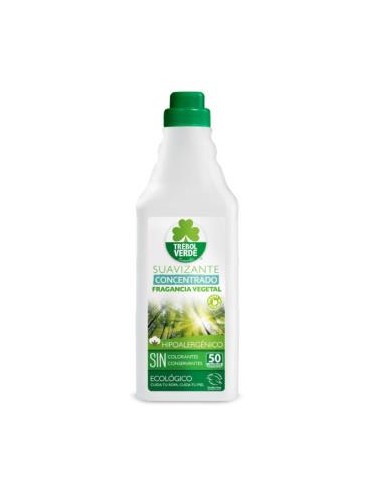 SUAVIZANTE LIQUIDO vegetal 1l. ECO TREBOL VERDE