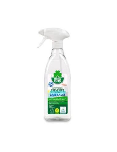 LIMPIADOR CRISTALES spray 750ml. ECO TREBOL VERDE