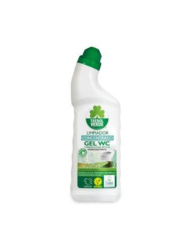 GEL WC desincrustante eucalipto 750ml. ECO TREBOL VERDE