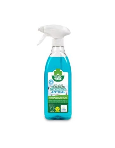 LIMPIADOR ANTICAL concentrado spray 750ml. ECO TREBOL VERDE