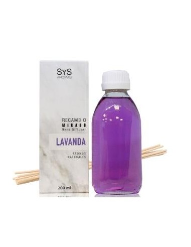 RECAMBIO AMBIENTADOR SYS lavanda 200ml.