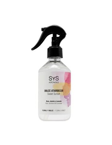 AMBIENTADOR EXPERIENCE DULCE ATARDECER pul. 300ml. SYS