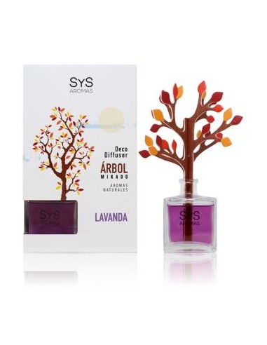 AMBIENTADOR SYS DIFUSOR ARBOL lavanda 90ml.