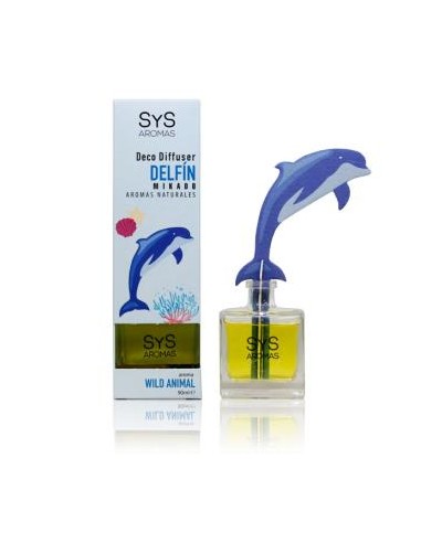 AMBIENTADOR SYS DIFUSOR delfin 90ml. WILD ANIMAL